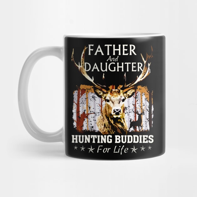 Father and Daughter Hunting Buddies by Kiwistore